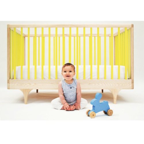 Lit bébé Caravan - Jaune